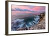 Sky Fire Seascape, Kauai, Poipu, Hawaii Islands-Vincent James-Framed Photographic Print