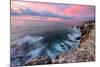 Sky Fire Seascape, Kauai, Poipu, Hawaii Islands-Vincent James-Mounted Photographic Print