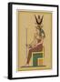 Sky-Goddess Mother of the Gods after Copulating with Her Brother the Earth-God Geb-E.a. Wallis Budge-Framed Art Print