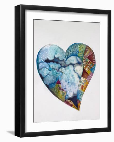 Sky Heart-Oxana Zaika-Framed Giclee Print