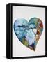 Sky Heart-Oxana Zaika-Framed Stretched Canvas