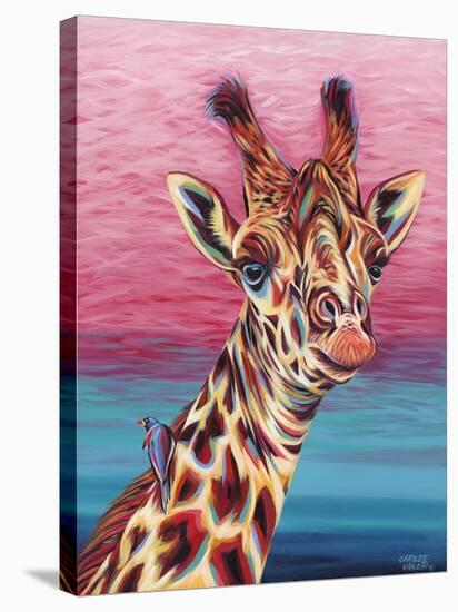 Sky High Giraffe I-Carolee Vitaletti-Stretched Canvas