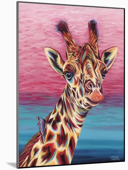 Sky High Giraffe I-Carolee Vitaletti-Mounted Art Print