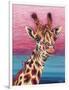 Sky High Giraffe I-Carolee Vitaletti-Framed Art Print