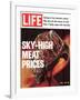 Sky-High Meat Prices, April 14, 1972-Co Rentmeester-Framed Photographic Print