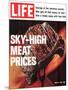 Sky-High Meat Prices, April 14, 1972-Co Rentmeester-Mounted Photographic Print