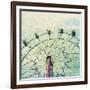 Sky High-Vicki Dvorak-Framed Premium Giclee Print
