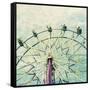 Sky High-Vicki Dvorak-Framed Stretched Canvas