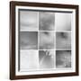 Sky - In Black and White-Jan Weiss-Framed Art Print