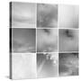 Sky - In Black and White-Jan Weiss-Stretched Canvas