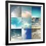 Sky - In Color-Jan Weiss-Framed Art Print