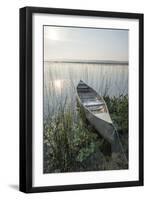 Sky Lake - Moored-Mike Toy-Framed Giclee Print