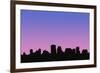 Sky Line at Night-null-Framed Photographic Print