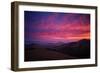 Sky On Fire at Petaluma, Sonoma County-Vincent James-Framed Photographic Print