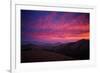 Sky On Fire at Petaluma, Sonoma County-Vincent James-Framed Photographic Print