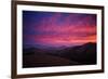 Sky On Fire at Petaluma, Sonoma County-Vincent James-Framed Photographic Print