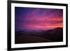 Sky On Fire at Petaluma, Sonoma County-Vincent James-Framed Photographic Print