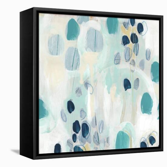 Sky Pebbles III-June Erica Vess-Framed Stretched Canvas