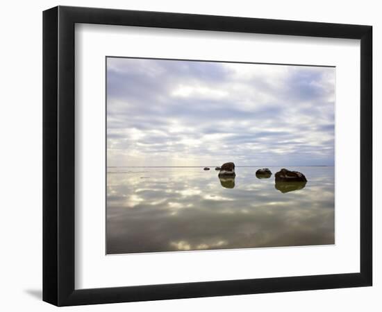 Sky Reflected in Water-null-Framed Photographic Print