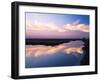 Sky Reflected in Wetlands, Merritt Island National Wildlife Refuge, Florida, USA-Adam Jones-Framed Premium Photographic Print