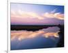 Sky Reflected in Wetlands, Merritt Island National Wildlife Refuge, Florida, USA-Adam Jones-Framed Premium Photographic Print