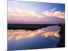 Sky Reflected in Wetlands, Merritt Island National Wildlife Refuge, Florida, USA-Adam Jones-Mounted Premium Photographic Print