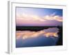 Sky Reflected in Wetlands, Merritt Island National Wildlife Refuge, Florida, USA-Adam Jones-Framed Photographic Print