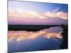 Sky Reflected in Wetlands, Merritt Island National Wildlife Refuge, Florida, USA-Adam Jones-Mounted Photographic Print