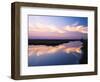 Sky Reflected in Wetlands, Merritt Island National Wildlife Refuge, Florida, USA-Adam Jones-Framed Photographic Print