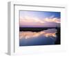 Sky Reflected in Wetlands, Merritt Island National Wildlife Refuge, Florida, USA-Adam Jones-Framed Photographic Print