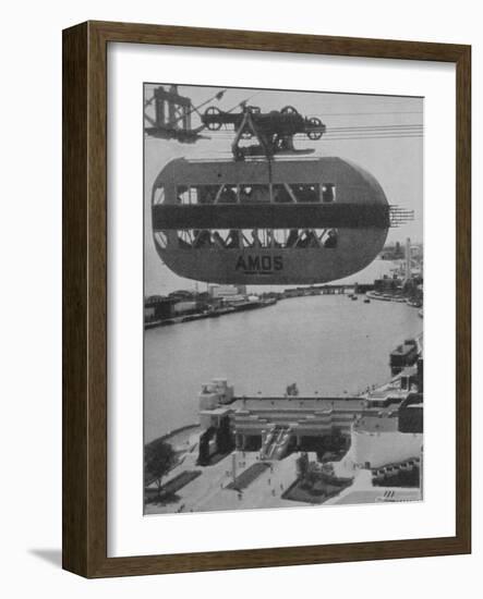 Sky Ride Rocket Car at the Century of Progress, Chicago, 1934-null-Framed Giclee Print