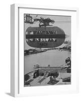 Sky Ride Rocket Car at the Century of Progress, Chicago, 1934-null-Framed Giclee Print