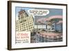 Sky Room, El Cortez Hotel, San Diego, California-null-Framed Art Print