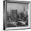 Sky Shot of the Un Headquaters and the Empire State Building-Dmitri Kessel-Framed Photographic Print