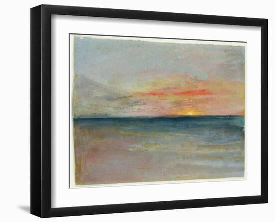 Sky Study-J^ M^ W^ Turner-Framed Giclee Print