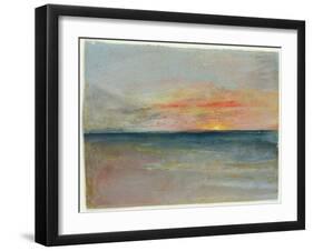 Sky Study-J^ M^ W^ Turner-Framed Giclee Print