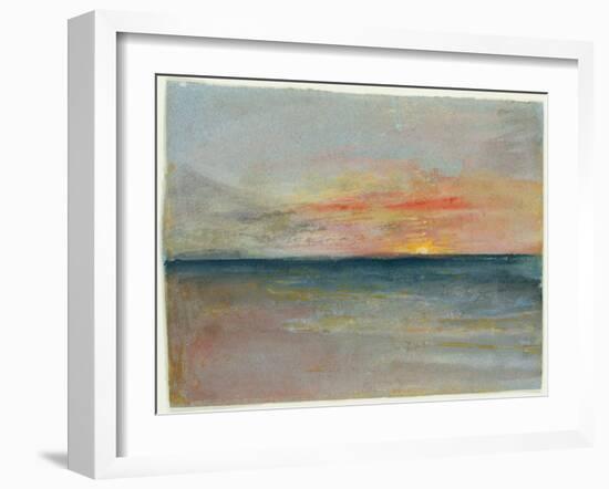 Sky Study-J^ M^ W^ Turner-Framed Giclee Print