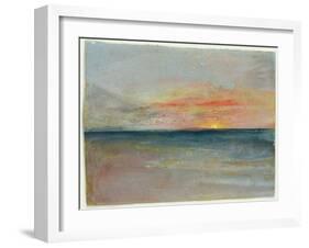 Sky Study-J^ M^ W^ Turner-Framed Giclee Print