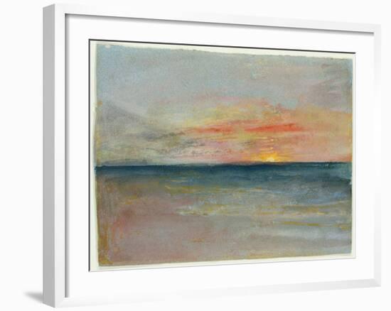 Sky Study-J^ M^ W^ Turner-Framed Giclee Print