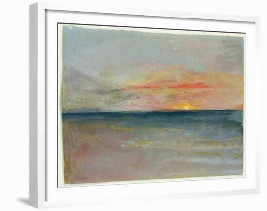 Sky Study-J^ M^ W^ Turner-Framed Giclee Print