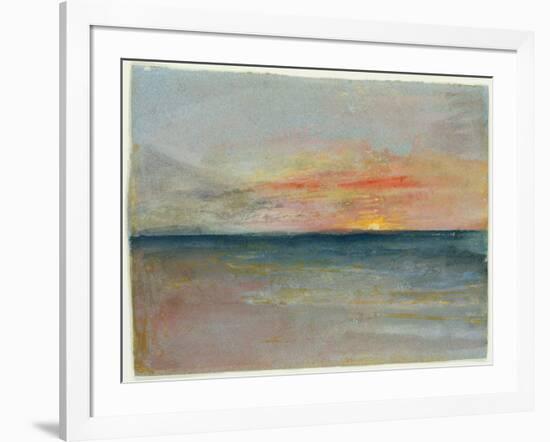 Sky Study-J^ M^ W^ Turner-Framed Giclee Print