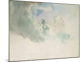 Sky Study-J. M. W. Turner-Mounted Giclee Print