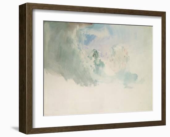 Sky Study-J. M. W. Turner-Framed Giclee Print