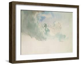 Sky Study-J. M. W. Turner-Framed Giclee Print