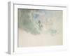 Sky Study-J. M. W. Turner-Framed Giclee Print