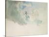 Sky Study-J. M. W. Turner-Stretched Canvas