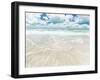 Sky, Surf, and Sand-Mary Lou Johnson-Framed Art Print