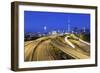 Sky Tower and Southern Motorway 1 Viewed from Hopetoun Street-Stuart-Framed Photographic Print