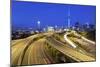 Sky Tower and Southern Motorway 1 Viewed from Hopetoun Street-Stuart-Mounted Photographic Print