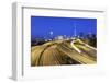 Sky Tower and Southern Motorway 1 Viewed from Hopetoun Street-Stuart-Framed Photographic Print